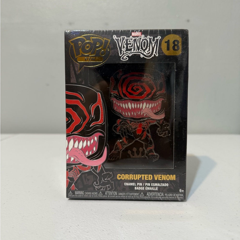 Funko Marvel Venomized Enamel Pin Set - Red and Black